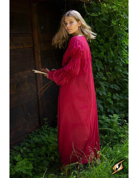 Lucrezia inner tunic, dark red