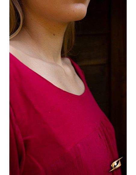 Lucrezia inner tunic, dark red