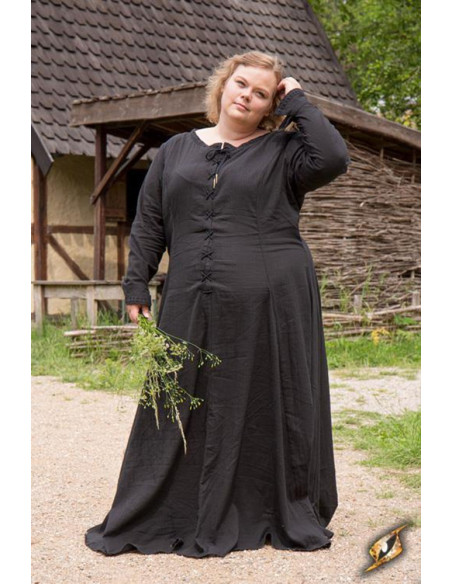 Isabel inner tunic, black