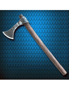 Francisca medieval ax, rustic