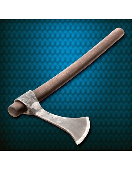Francisca medieval ax, rustic