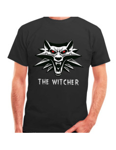 T-shirt The Witcher black, short sleeve