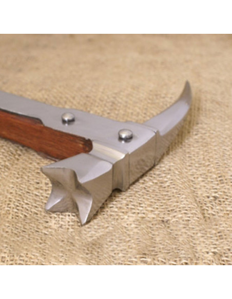 Crow's beak Medieval war hammer,...