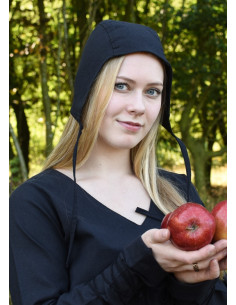 Medieval peasant woman bonnet, various colors