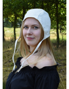 Medieval peasant woman bonnet, various colors 2