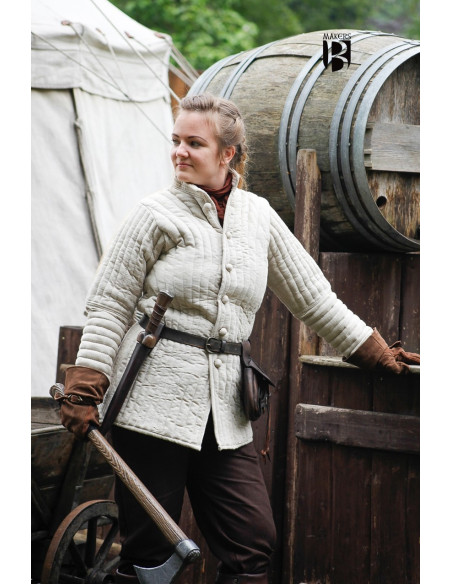 Greifenfels Beige prawn with buttons