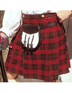 Scottish kilt in acrylic wool