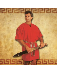 Red tunic of Roman Legionnaire
