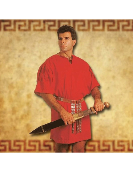 Red tunic of Roman Legionnaire