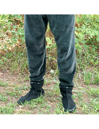 Medieval elastic velvet trousers