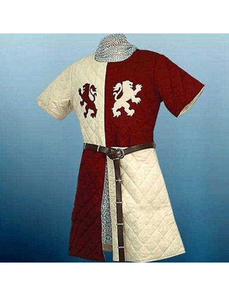Medieval Gambeson Lions Baron