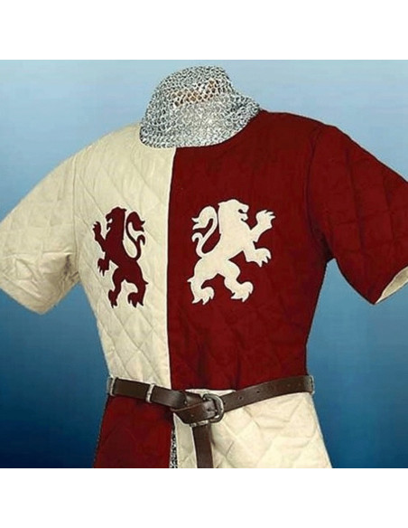 Medieval Gambeson Lions Baron