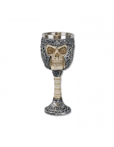 goblet decoration skull