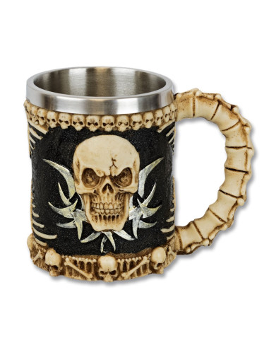 Jar Decor Bone Skull Kitchenware Kitchen Accessories Medieval