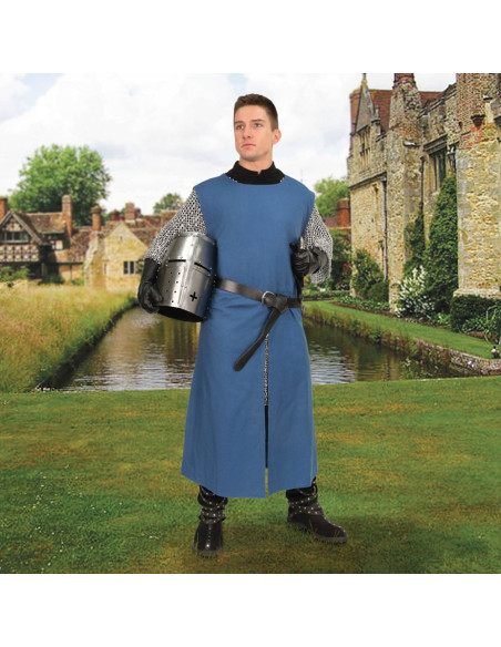 Long medieval tunic in cotton