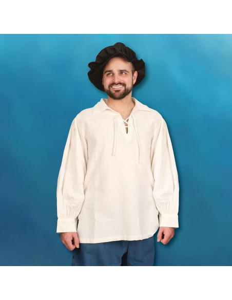 Hand-sewn Renaissance shirt