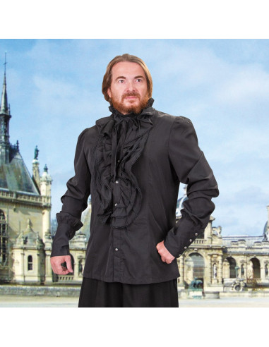 Renaissance shirt with ruffles