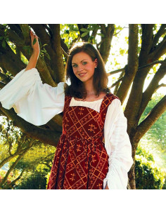 Medieval dress Fleur de Lys
