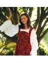 Medieval dress Fleur de Lys
