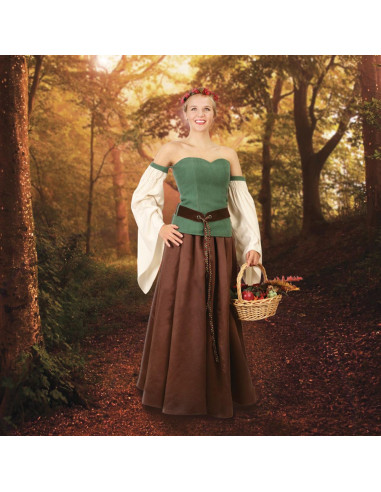 Dress medieval Woman of the Forest