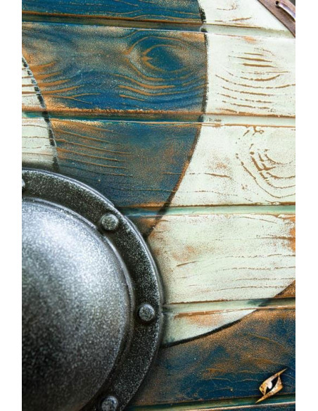 Celtic Shield Thegn Blue-White in...