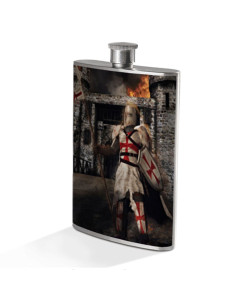 Guardian Knight Templar Flask in Stainless Steel