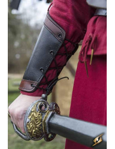 Black/Red Warrior Bracers 2