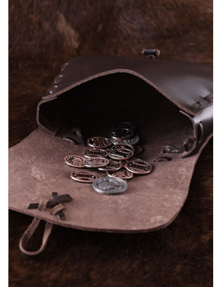 Medieval bag in cowhide Medieval bag in cowhide