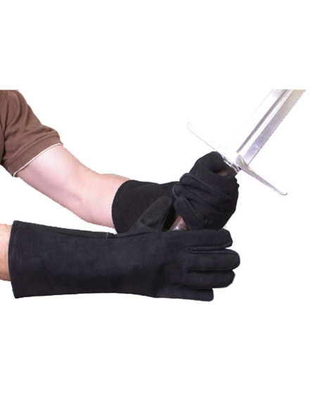 Renaissance split leather gloves