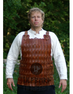 Leather plated armor