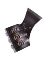 Tahalí for swords adjustable brown leather