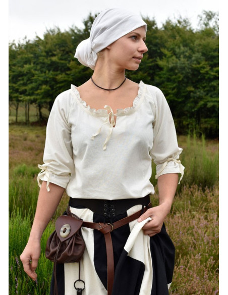 Medieval Geldkatze bag brown leather... Medieval Geldkatze bag brown leather...