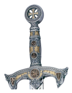 Sword of the Templars in Silver 2