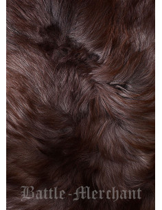 Natural mottled Nordic sheepskin, 110 cms. 2