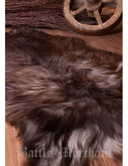 Natural mottled Nordic sheepskin, 110... Natural mottled Nordic sheepskin, 110...