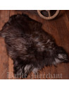 Natural mottled Nordic sheepskin, 110 cms.