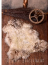 Light colored Nordic sheepskin, 110 cms.