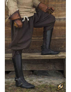 Squire's medieval greaves