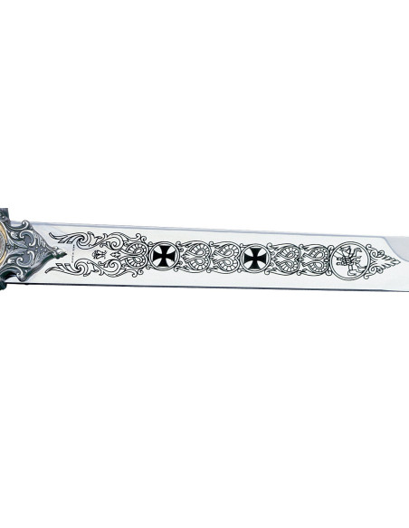 Sword of the Templars in Silver
