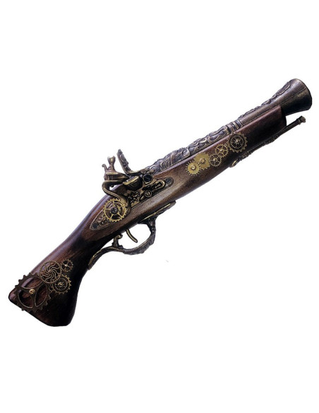 Flintlock Blunderbuss Pistol,...