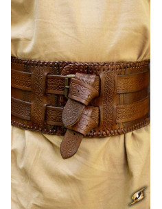 Bárbaros double closure belt