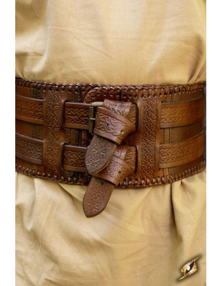 Bárbaros double closure belt