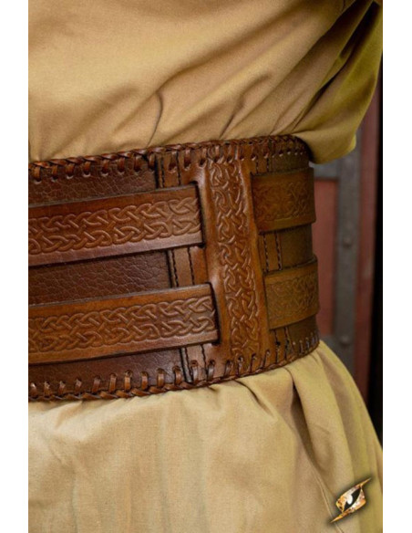 Bárbaros double closure belt