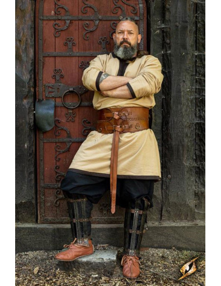 Wide medieval belt, double closure Wide medieval belt, double closure