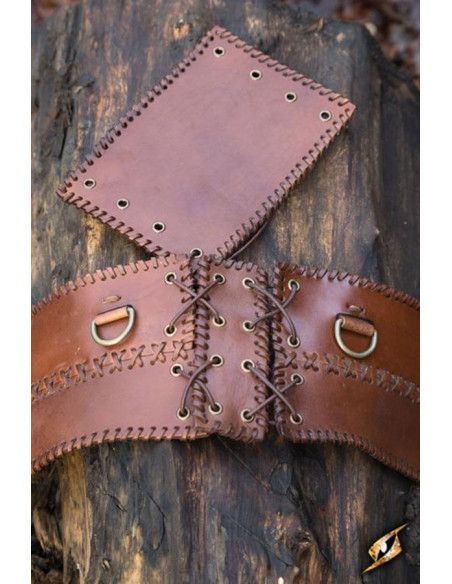 Wide medieval belt, double closure Wide medieval belt, double closure