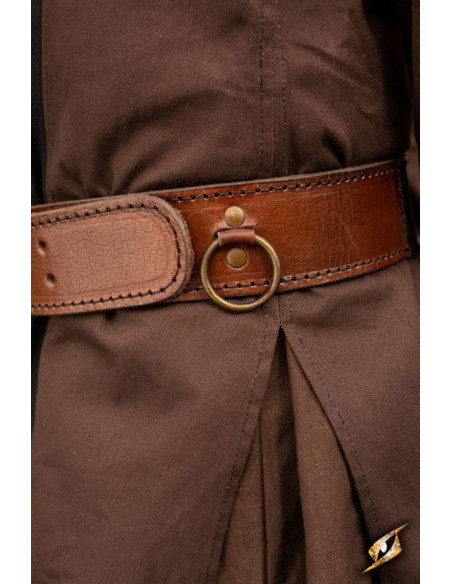 Medieval belt with ring, 120 cm.