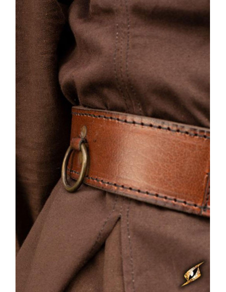 Medieval belt with ring, 120 cm.