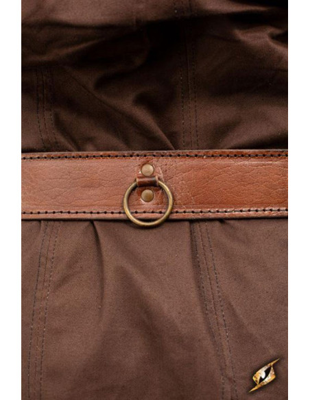 Medieval belt with ring, 120 cm.