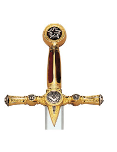 Sword of the Freemasons in Gold 2