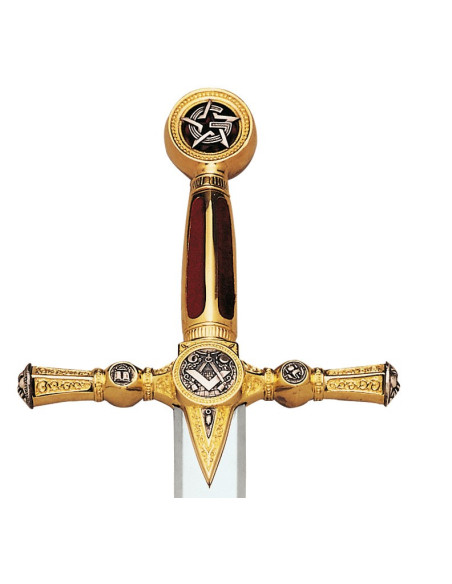 Sword of the Freemasons in Gold
